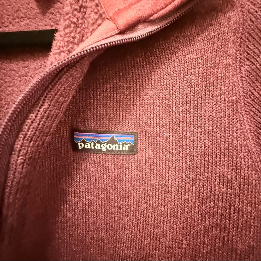 Women's Better Sweater® Fleece Jacket in Dark Ruby - Picture 3 of 6